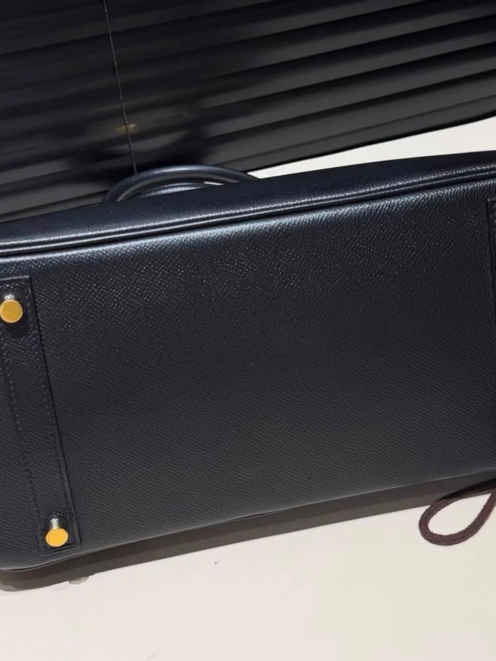 Hermes Black Birkin 30 Epsom leather bag
